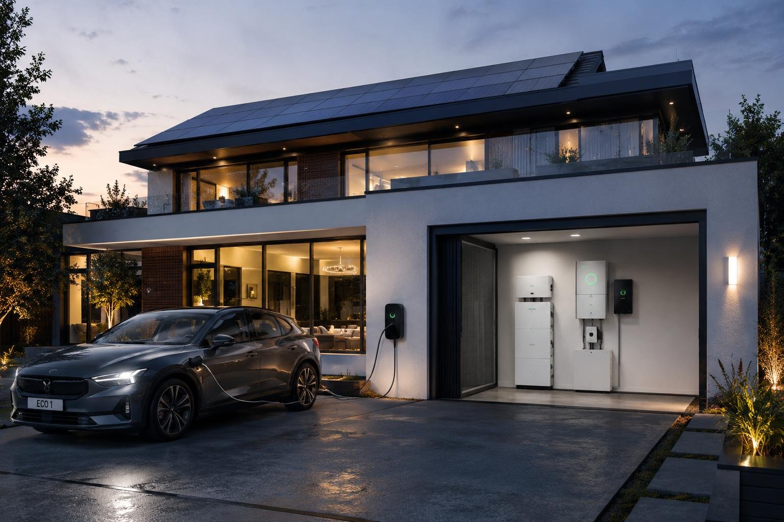 Residential energy and EV charging application