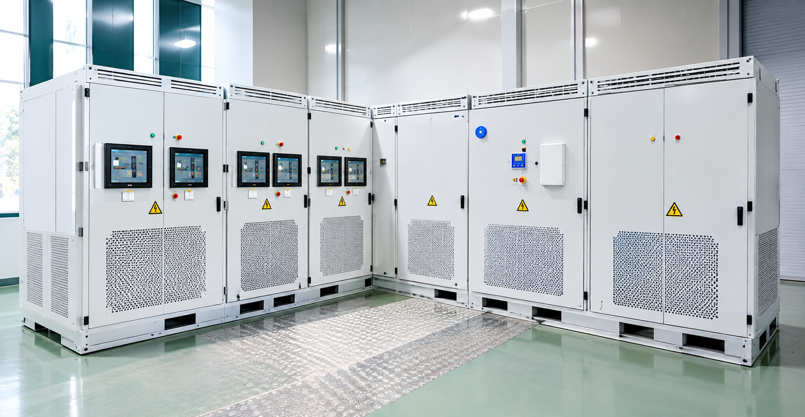 Programmable AC Power Source for Factory-Wide Supply